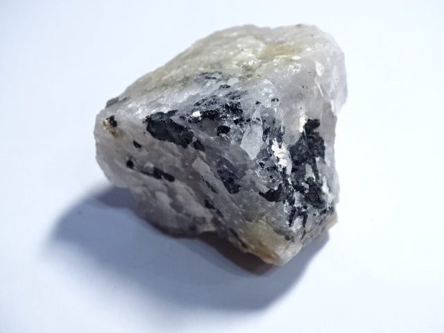 Black Rutile Quartz Rough Stones