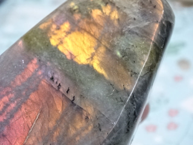 Beautiful Pink Labradorite Free form