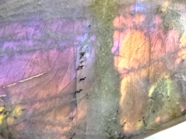 Beautiful Pink Labradorite Free form