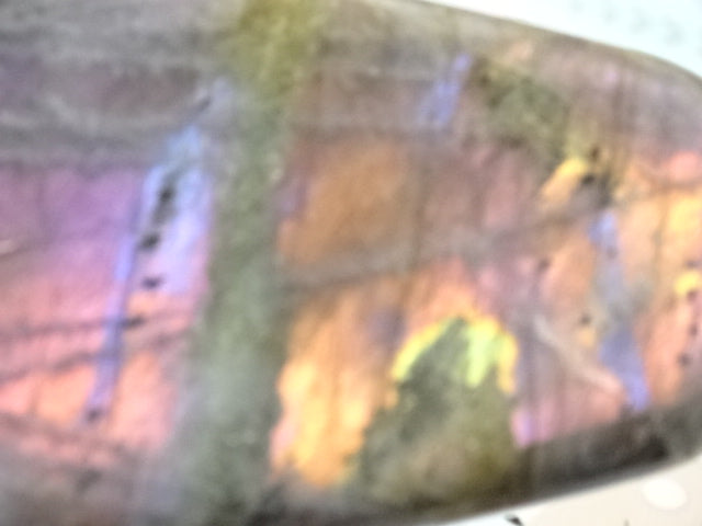 Beautiful Pink Labradorite Free form