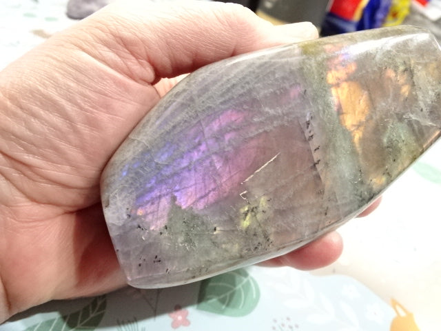 Beautiful Pink Labradorite Free form