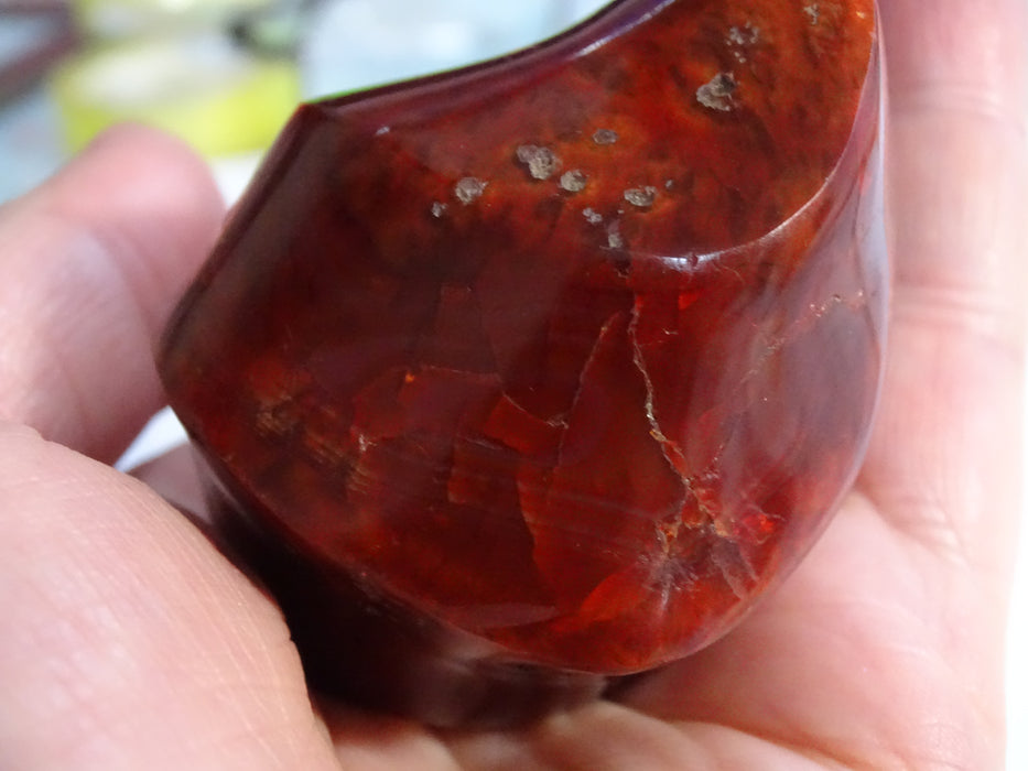 Red Carnelian Free Form 5 W  x 6 L cm (Apprx)