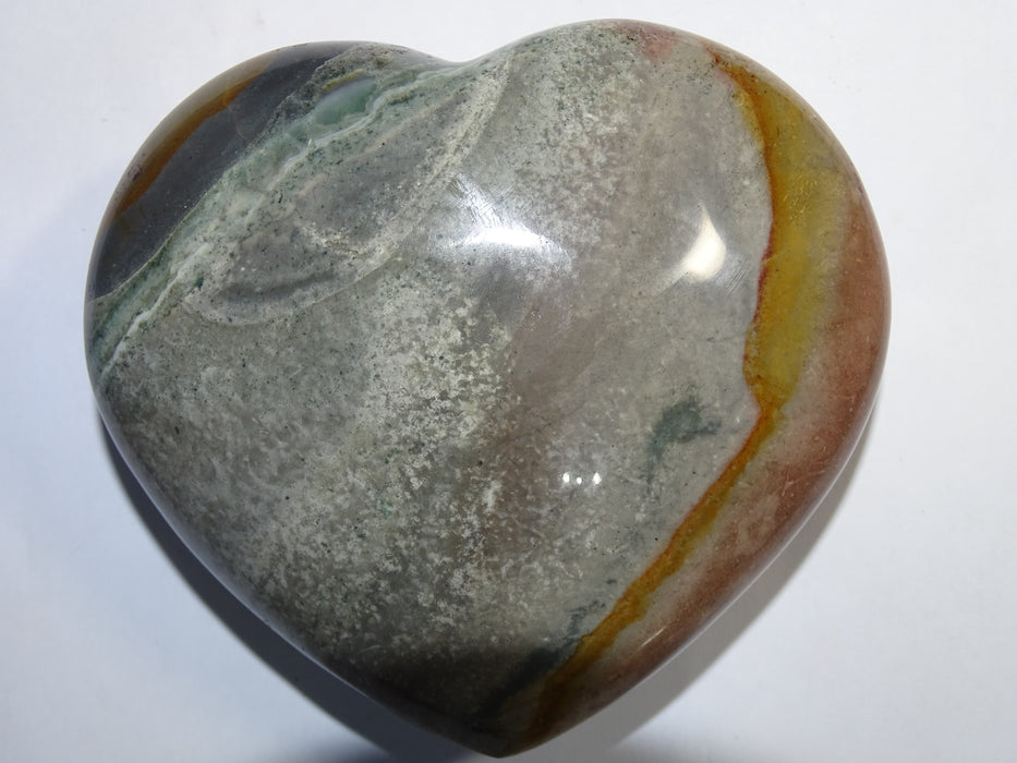Large Ocean Jasper Heart