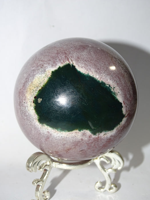 Synthetic /  Imitation Ocean Jasper Sphere