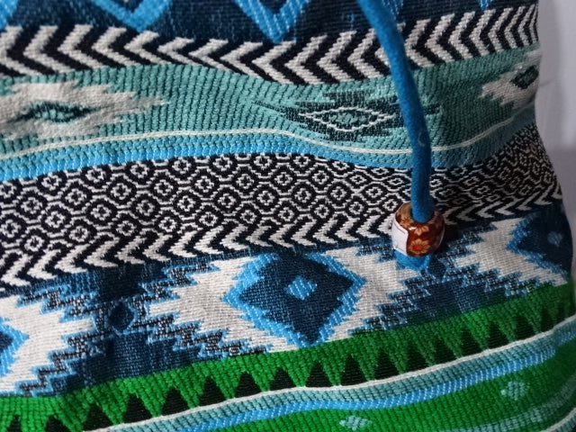 Over Body Bag  /  Beach Bag / Hippy Bag  34 x 34cm   (Approx)