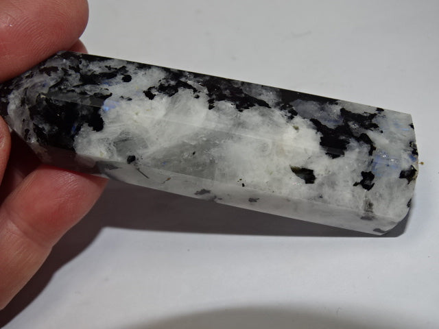 Beautiful Rainbow Moonstone Obelisk