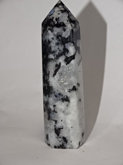 Beautiful Rainbow Moonstone Obelisk