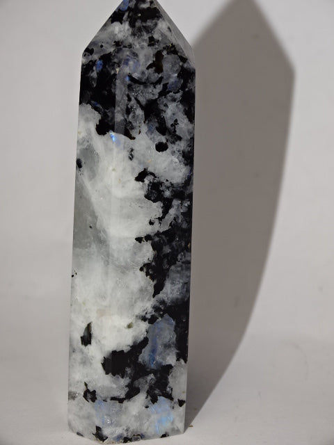 Beautiful Rainbow Moonstone Obelisk