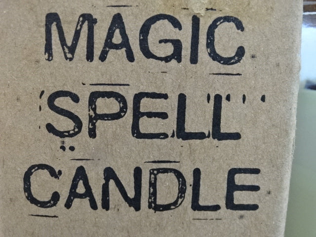 'Magic Spell'  Soy Wax Candle with Gemstone Chips   'Sweet Revenge!'