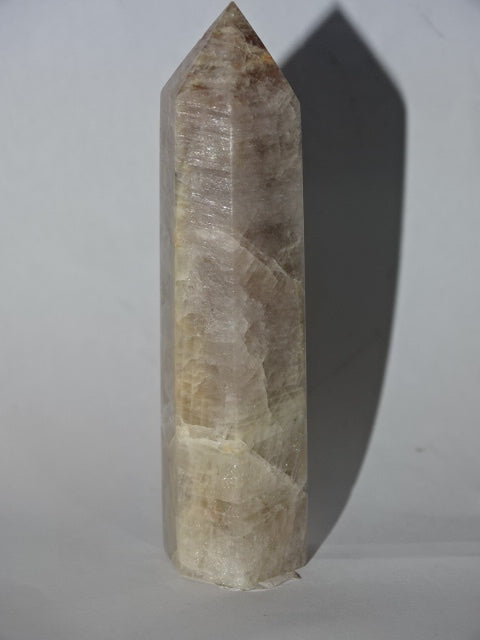 Peach Moonstone Obelisk  (small)