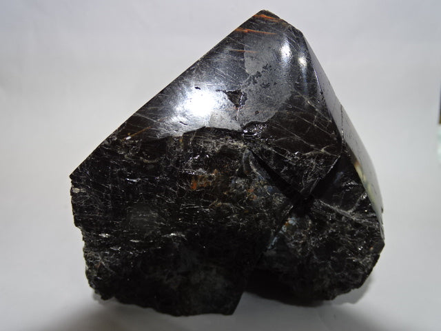 Rough Cut Black Tourmaline (With Iron Inclusions)