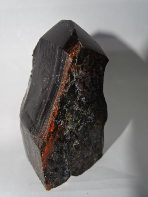 Rough Cut Black Tourmaline (With Iron Inclusions)
