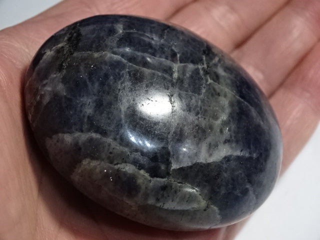 Large Polished Sapphire Nugget / Large Palmstone