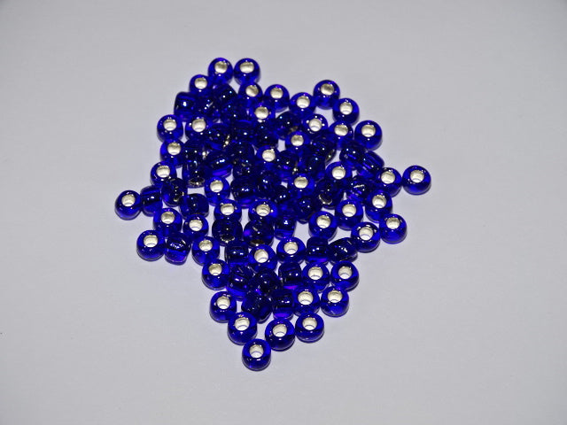 Silver lined cobalt - Toho size 6 - 5g