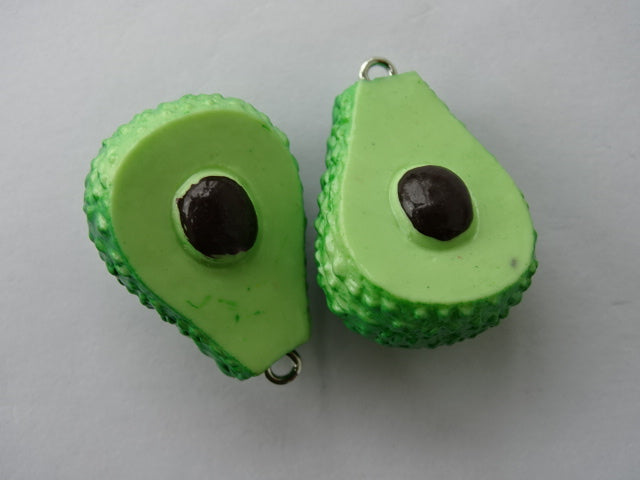 Large Resin Avocado Pendant