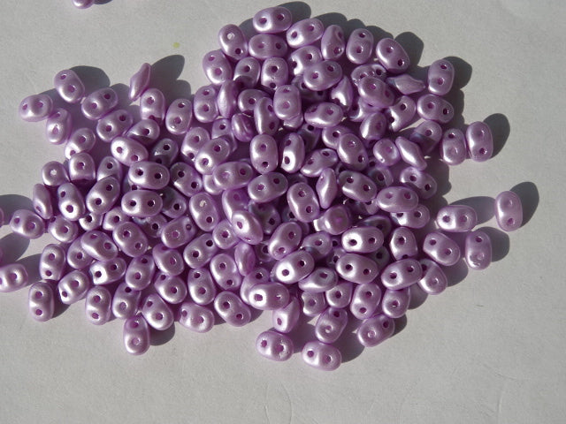 Matubo Superduo Beads Pastel Lilac