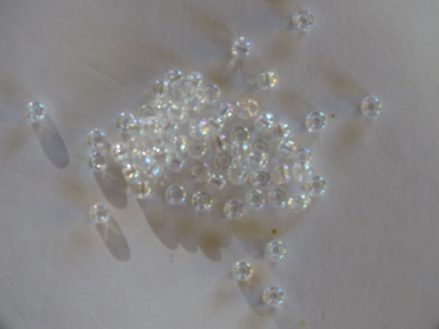 Toho size 8 Transparent Rainbow Crystal