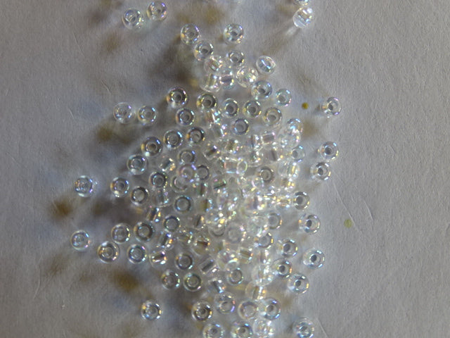 Toho size 11 Transparent Rainbow Crystal