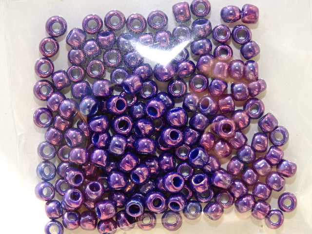 Toho Size 6 Seed Beads Higher Metallic Grape