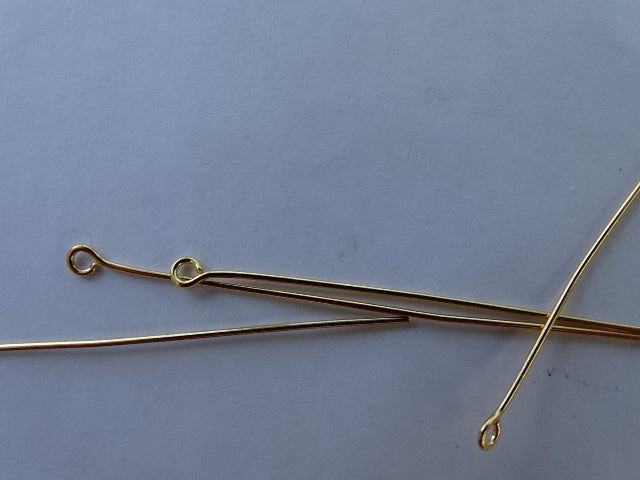 50mm Gold Eyepins