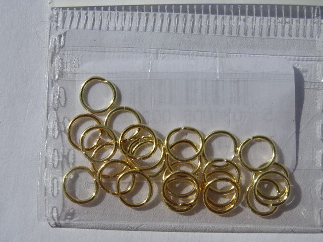 7mm Gold Jump Ring