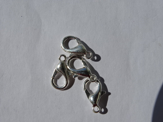 12mm Silver Lobster Clasp