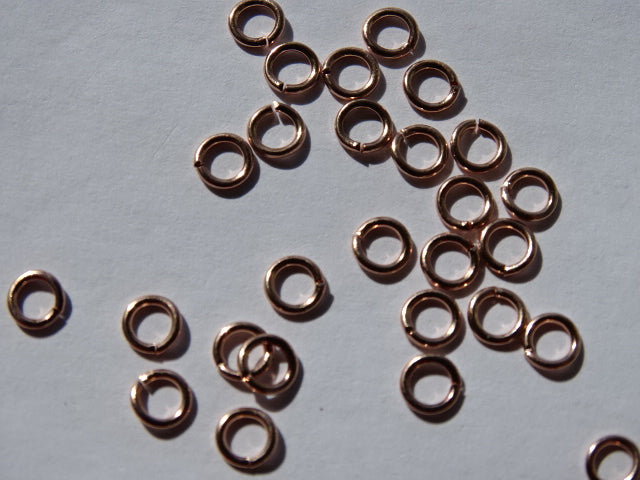4mm Rose Gold Jump Ring