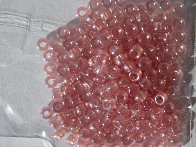 Matubo Seed beads size 8. Lustre Milky Pink