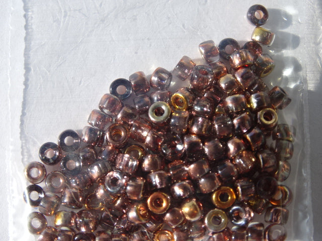 Matubo Seed beads size 8. Apollo Gold