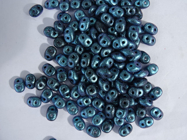 Matubo Metallic Matte Dark Capri Blue Superduo