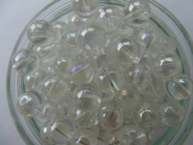 AB Crystal Bubble Bead 10mm
