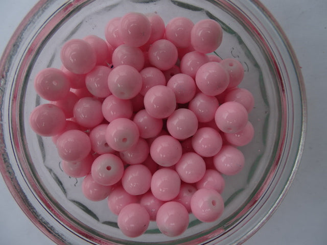 Panacolor 'Cherry Blossom' 10mm Glass Bead