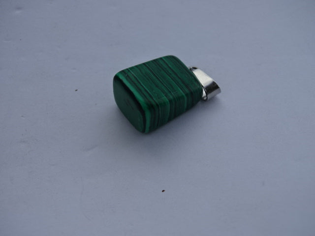 Synthetic Malachite Pendant