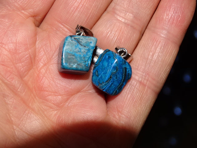 Synthetic Lapis Luzuli Pendant