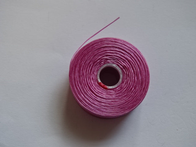 Superlon Beading Thread.  70yds  Size 'D'    'PINK'