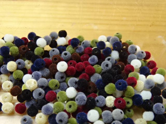 Flock 4mm Acrylic Beads  'Serenity  Mix'